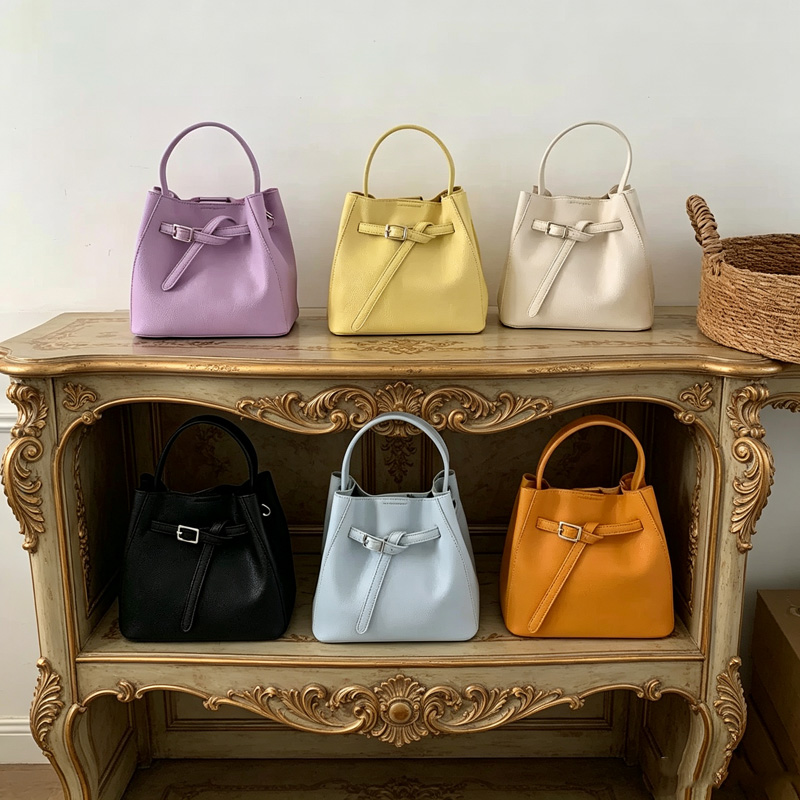 Women'S Bags Top 10 - CLAREGQI Women's Mini Bucket Bag, Top