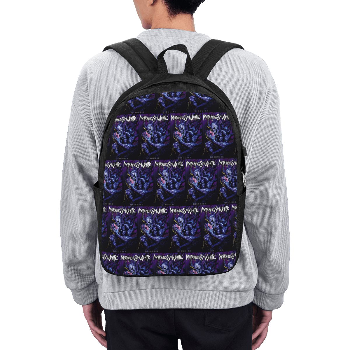 Womens Backpack - Motionless In White Backpack Travel Notebook