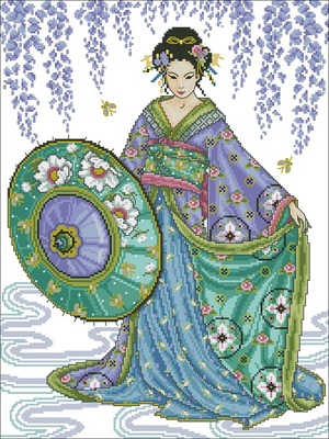 Women Bags Under 100 - DW-Oriental Woman Under The Cherry Tree