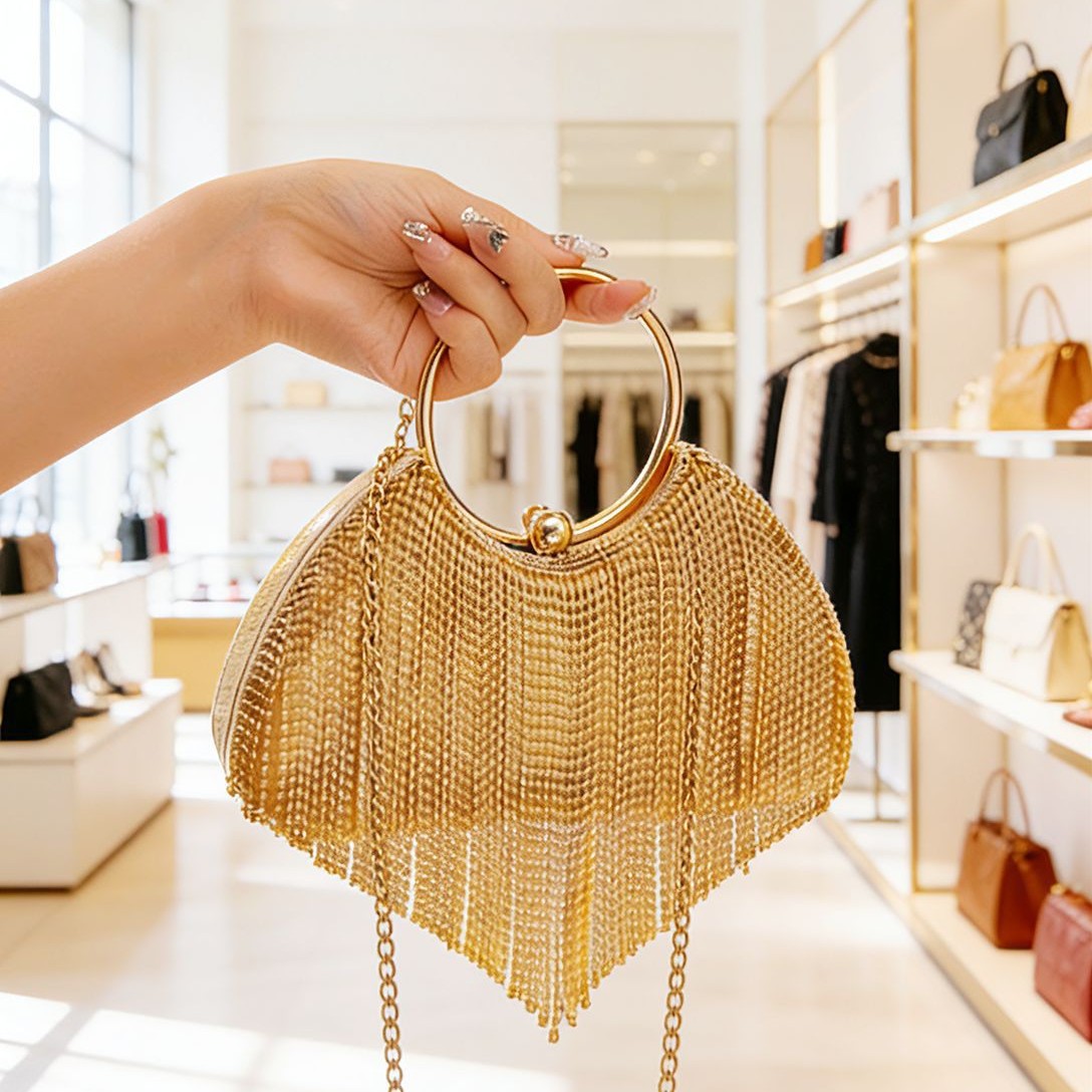 Clutch Bag Evening - Luxury Glitter Women Clutch Evening Bag