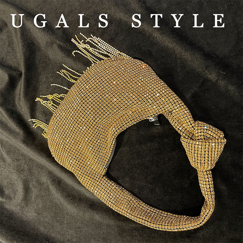 UGALS Diamond Embedded Handbag - Clutch Bag Evening review and price