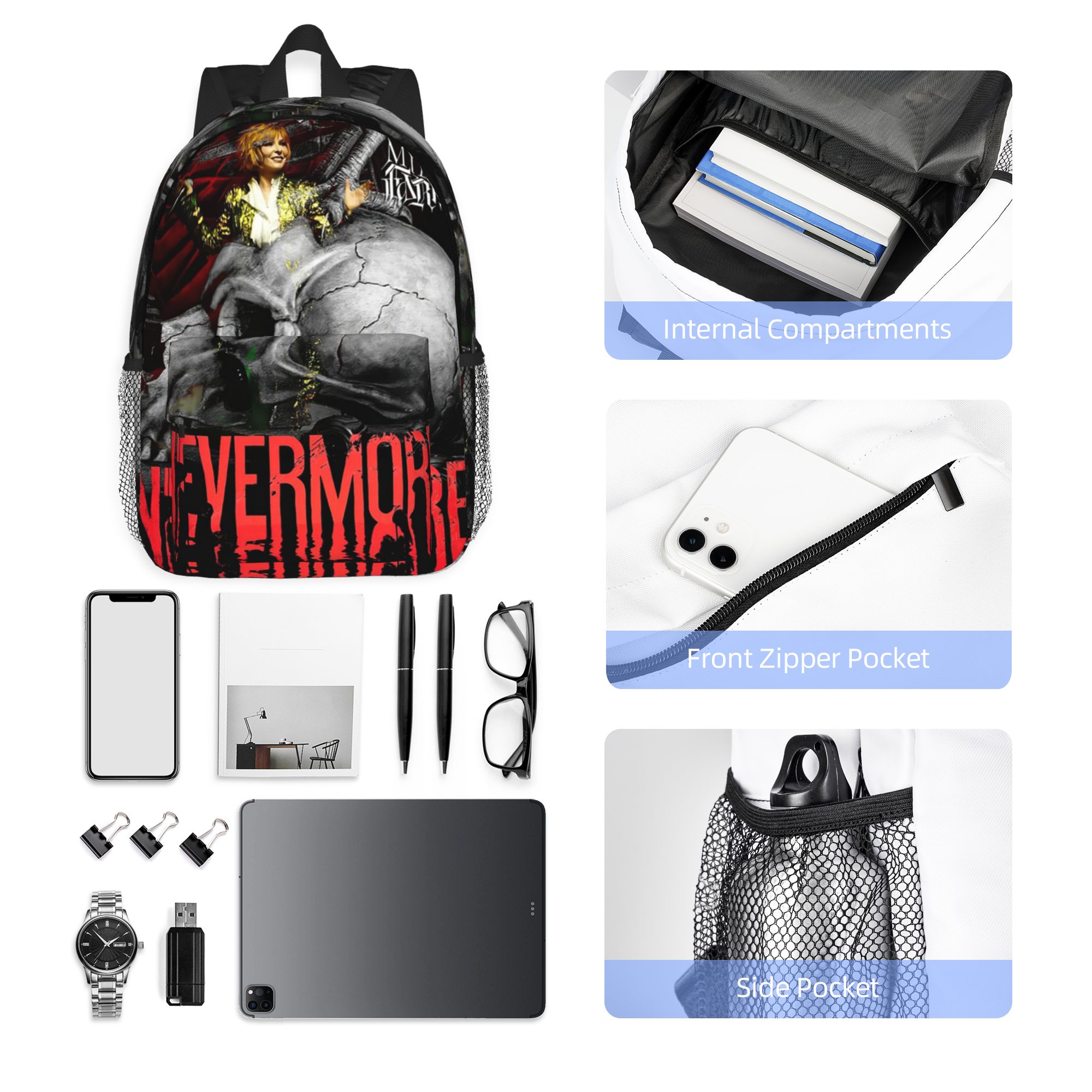 Nevermore skeleton Mylene Farm - Women Bags Farmers review and price