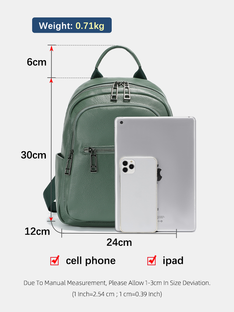 Zency Green Genuine Leather Ba - Women Bags Green review and price
