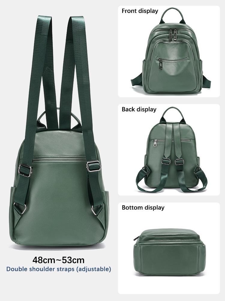 Zency Green Genuine Leather Ba - Women Bags Green review and price