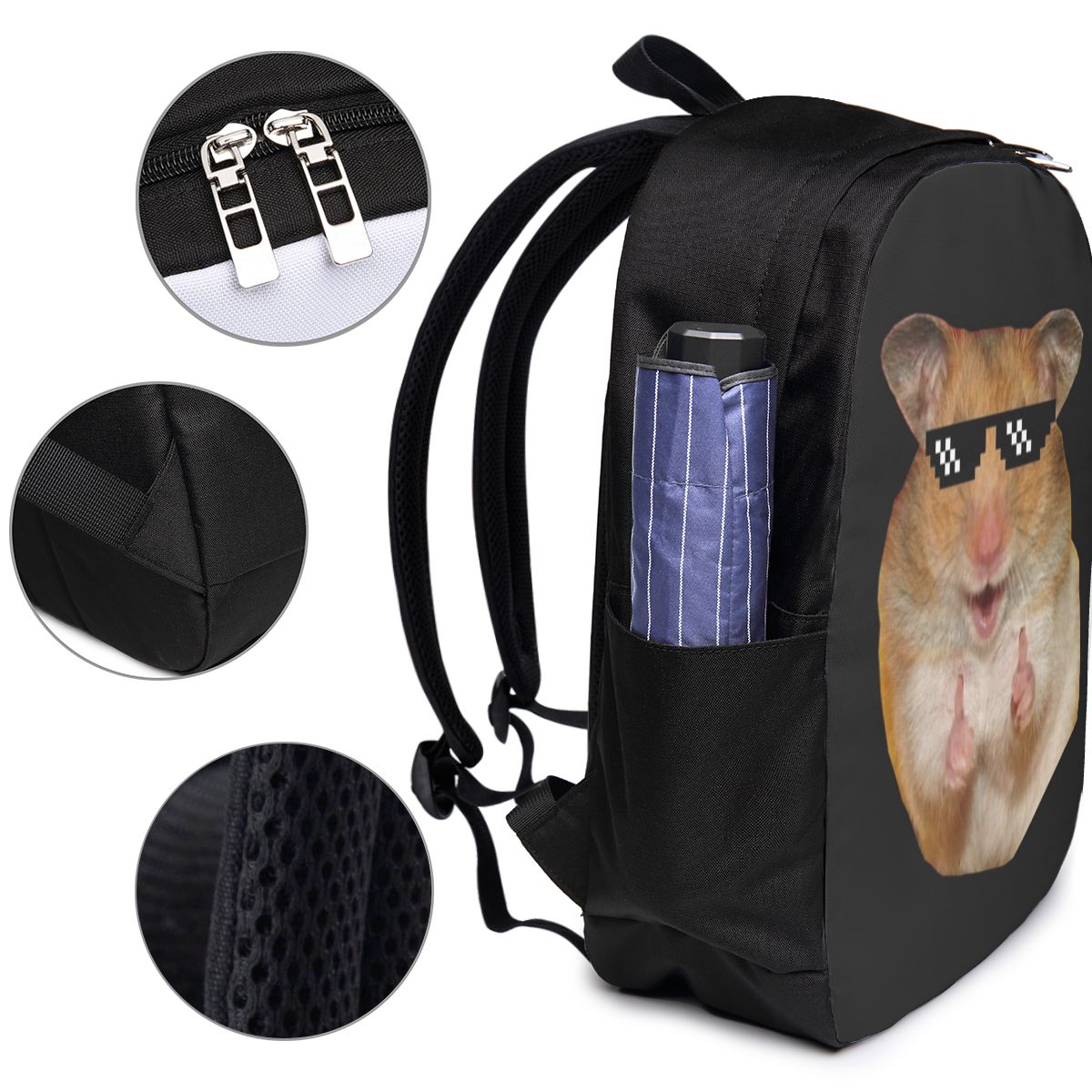 Funny Hamster Backpack Travel  - Womens Backpack review and price