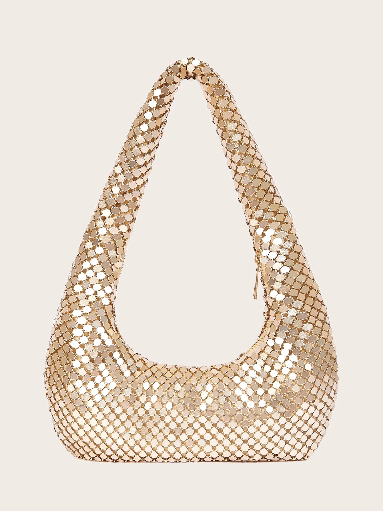 Ladies High-End Glittering Met - Clutch Bag Evening review and price