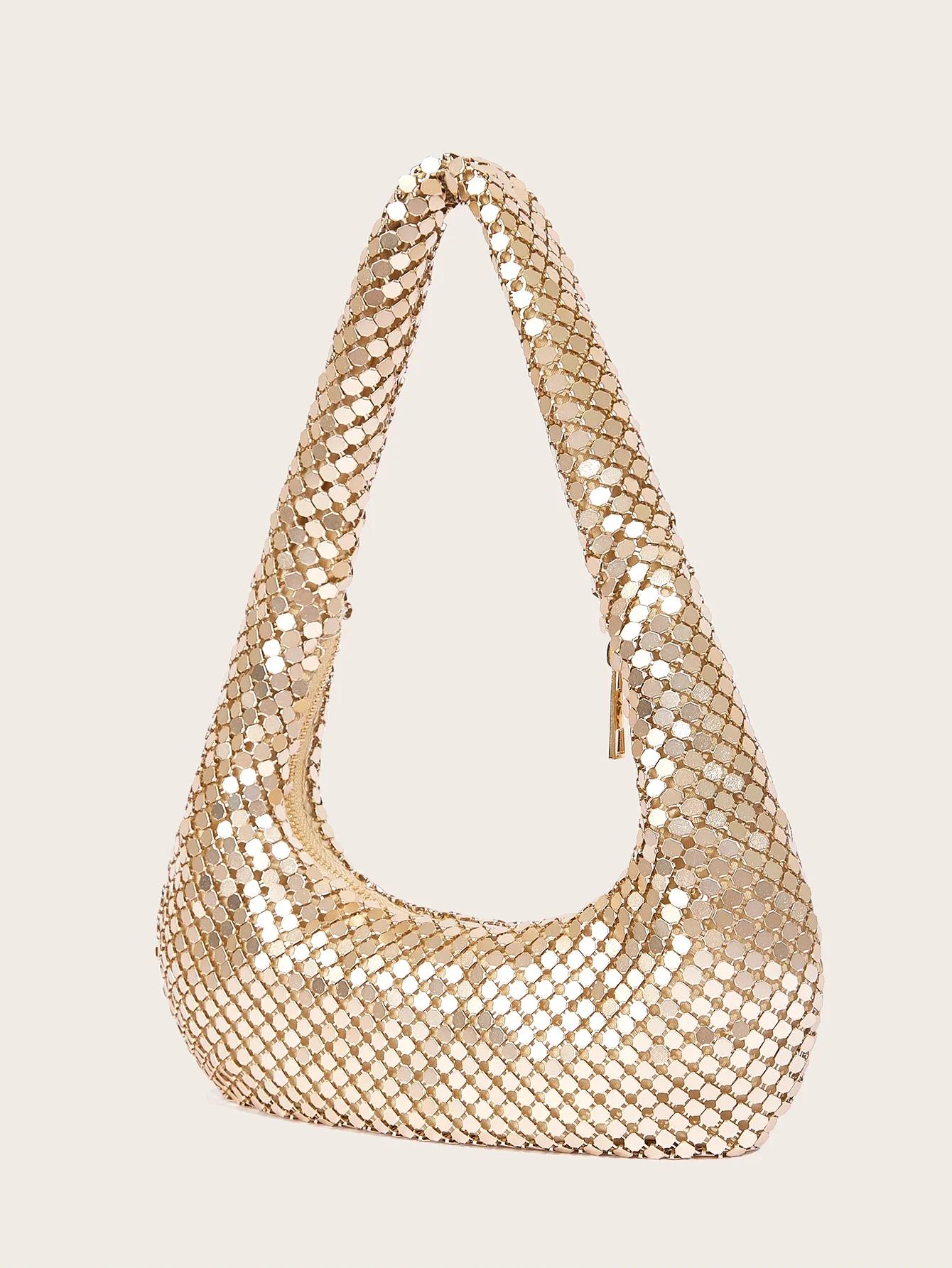 Ladies High-End Glittering Met - Clutch Bag Evening review and price