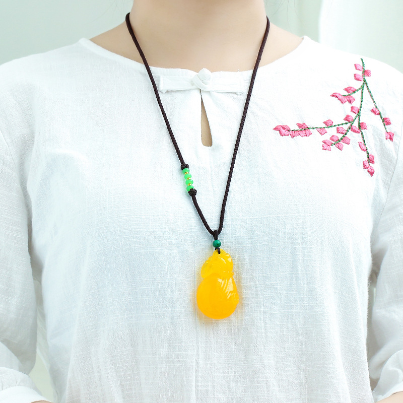 Exhibition Amber Honey Wax Gou - Circle Round Bag review and price