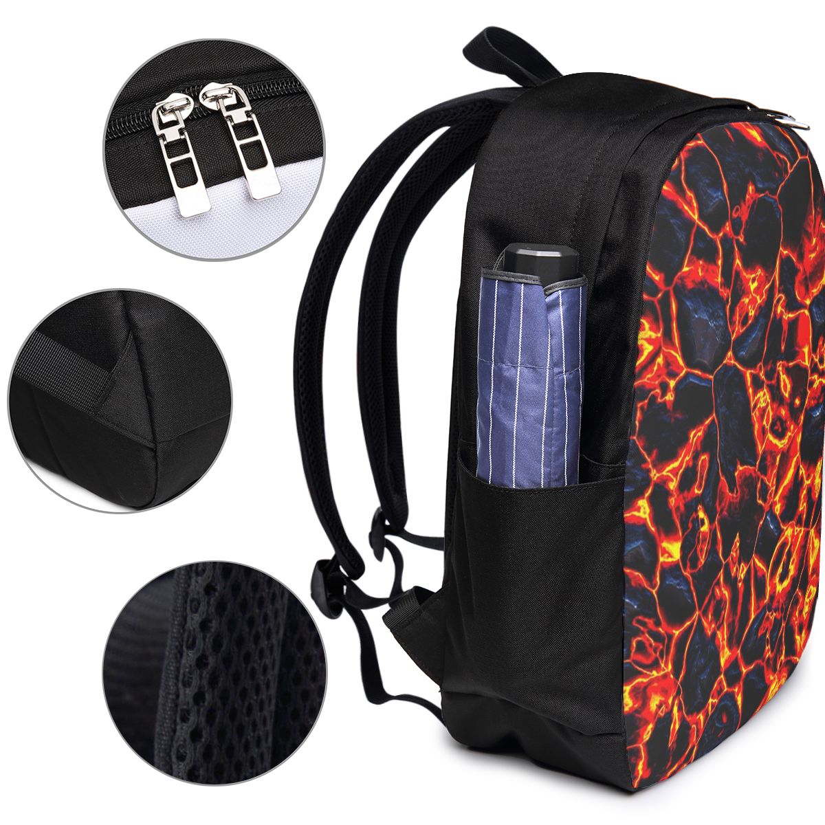 Magma Volcano Lava Fire Backpa - Womens Backpack review and price