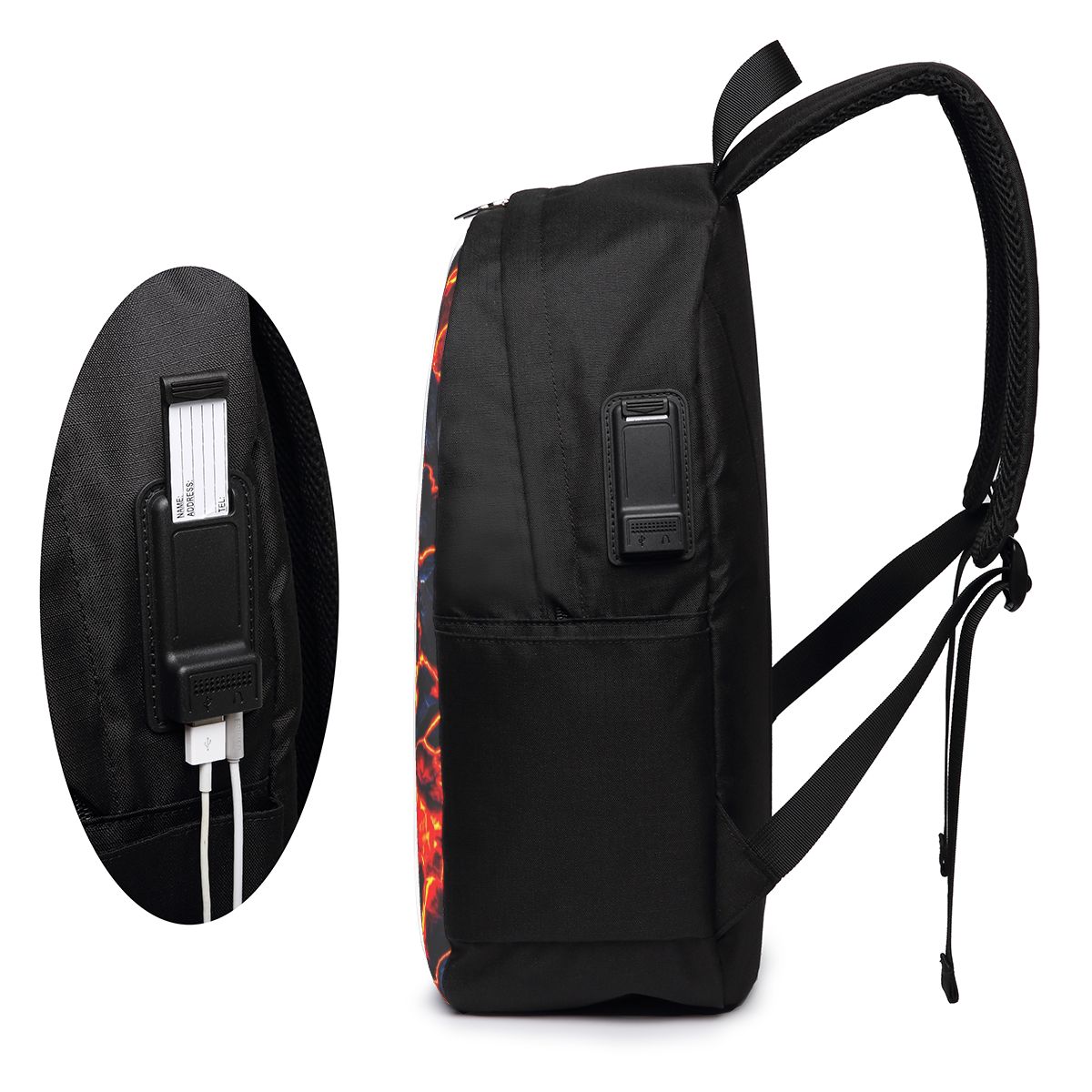 Magma Volcano Lava Fire Backpa - Womens Backpack review and price