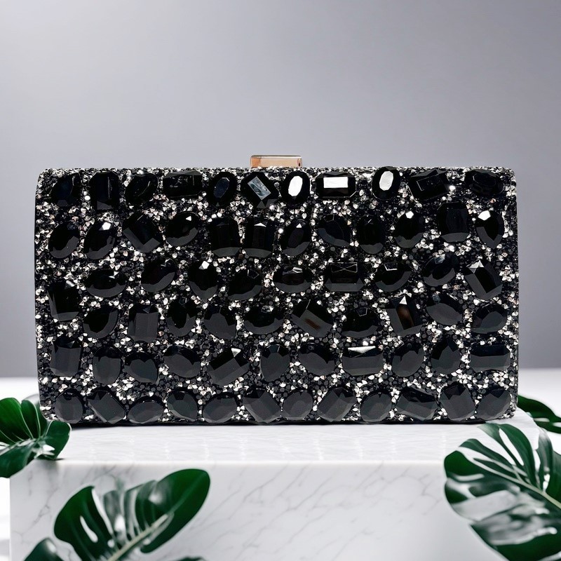 Gold Metal Handle Fashion Wome - Clutch Bag Evening review and price