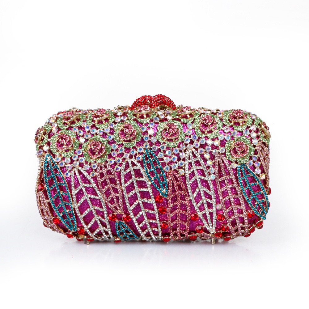Full Stones Flower Party Box C - Women Bags Green review and price