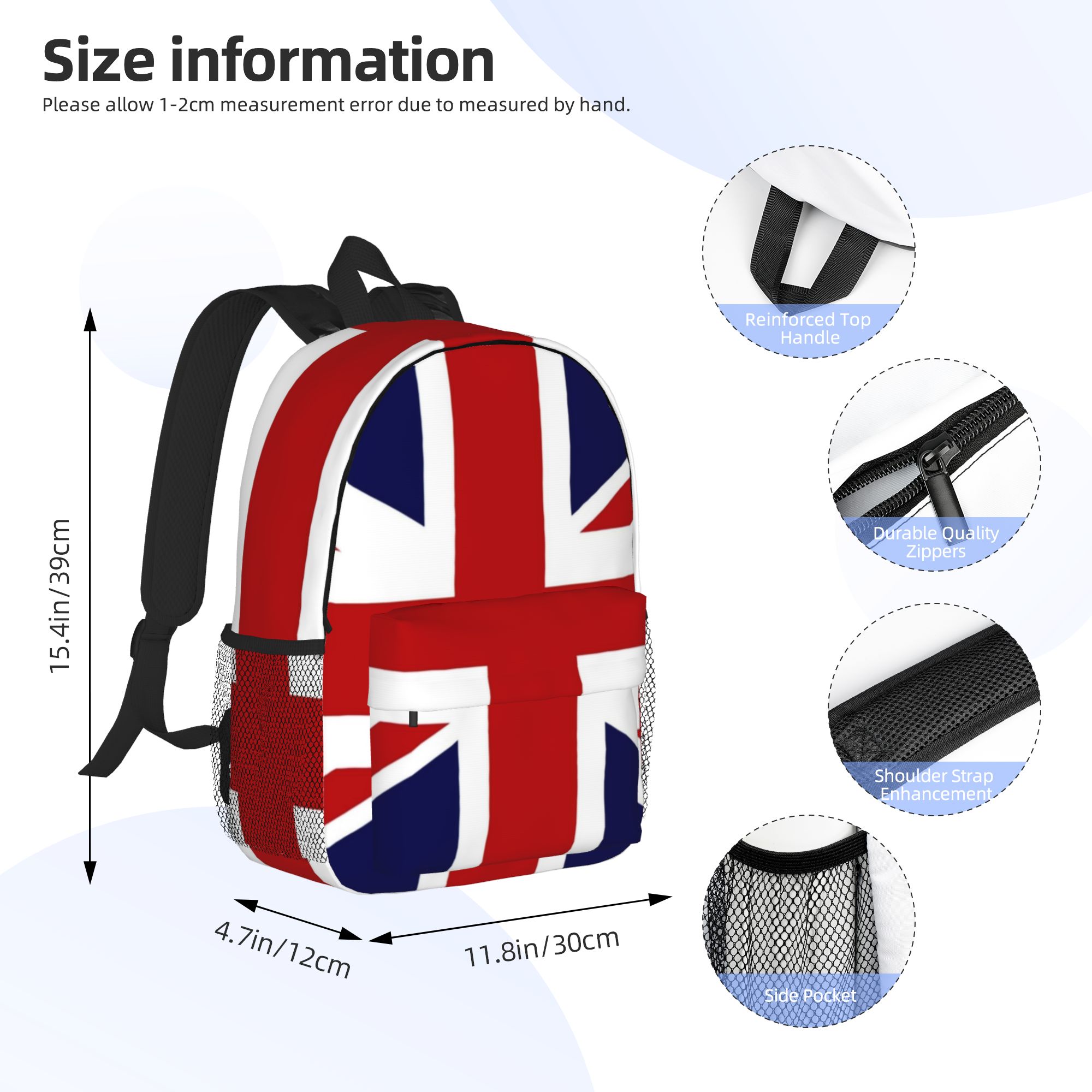 Union Jack Flag Of The UK Back - Women Bags Uk review and price