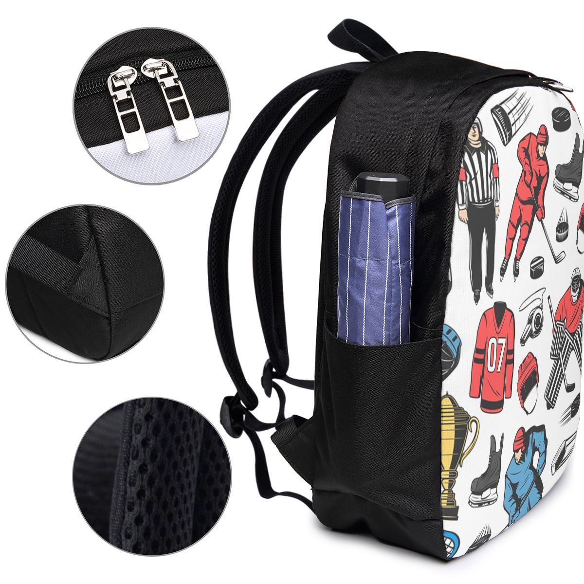 Ice Hockey Players On Rink Bac - Womens Backpack review and price