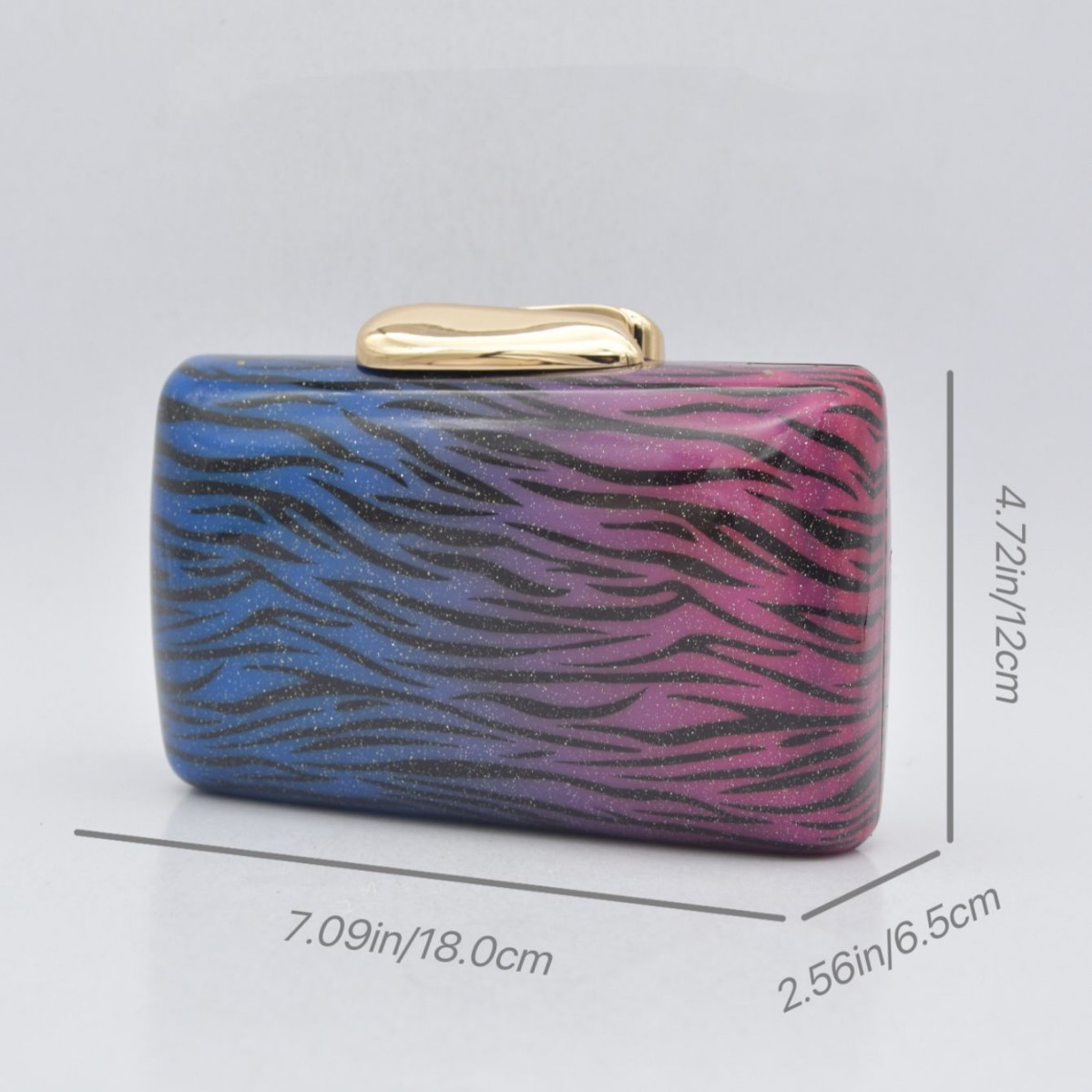 Acrylic clutch bag women desig - Women Bags Green review and price