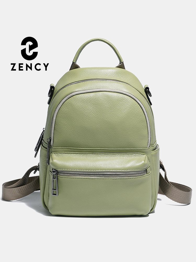 Zency Women Leather Backpack K - Women Bags Green review and price