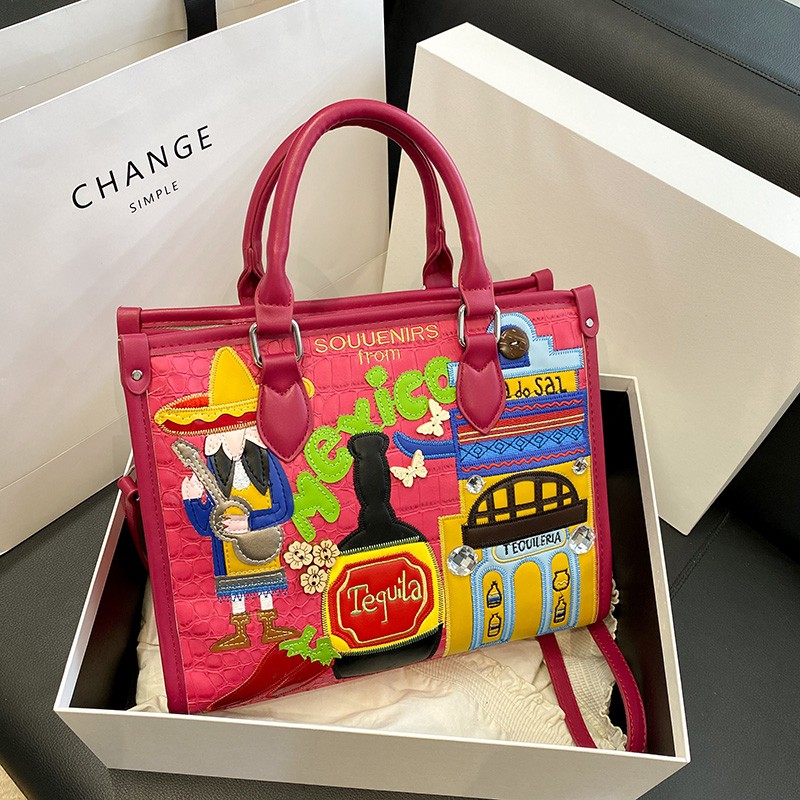 Design Patchwork Zipper 2026 H - Women Bags For Sale review and price