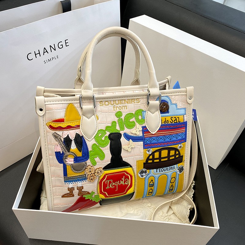 Design Patchwork Zipper 2026 H - Women Bags For Sale review and price