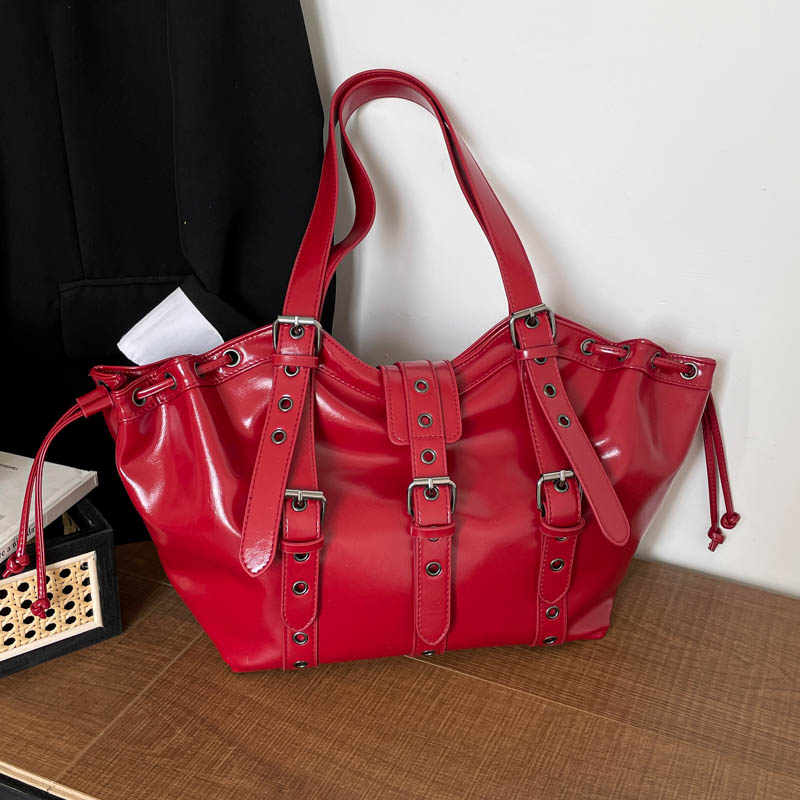 Y2K Gothic Rivet Adjustable St - Women Bags For Sale review and price