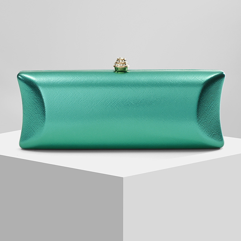 Classical Long Box Evening Bag - Women Bags Green review and price