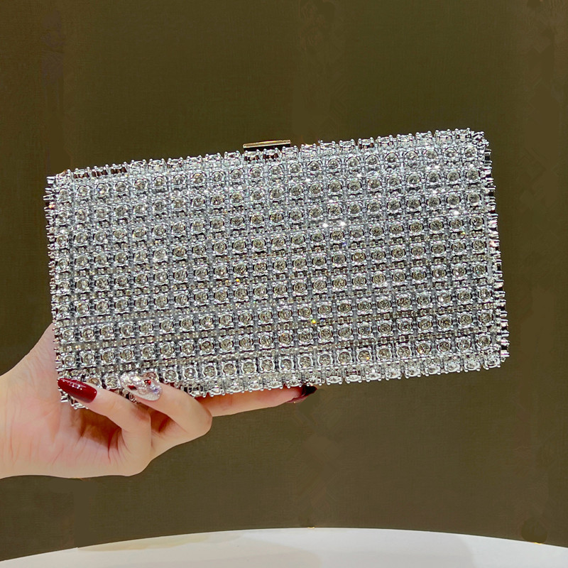 2026 Luxury Fashion Full Rhine - Clutch Bag Evening review and price
