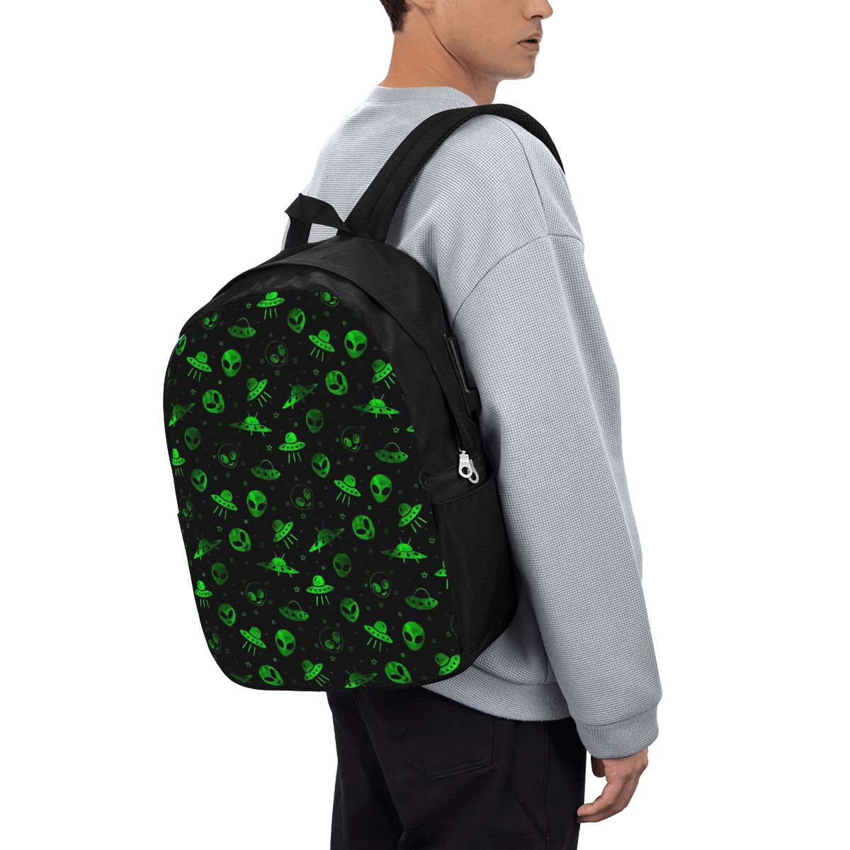 Aliens And UFOs Pattern Backpa - Womens Backpack review and price