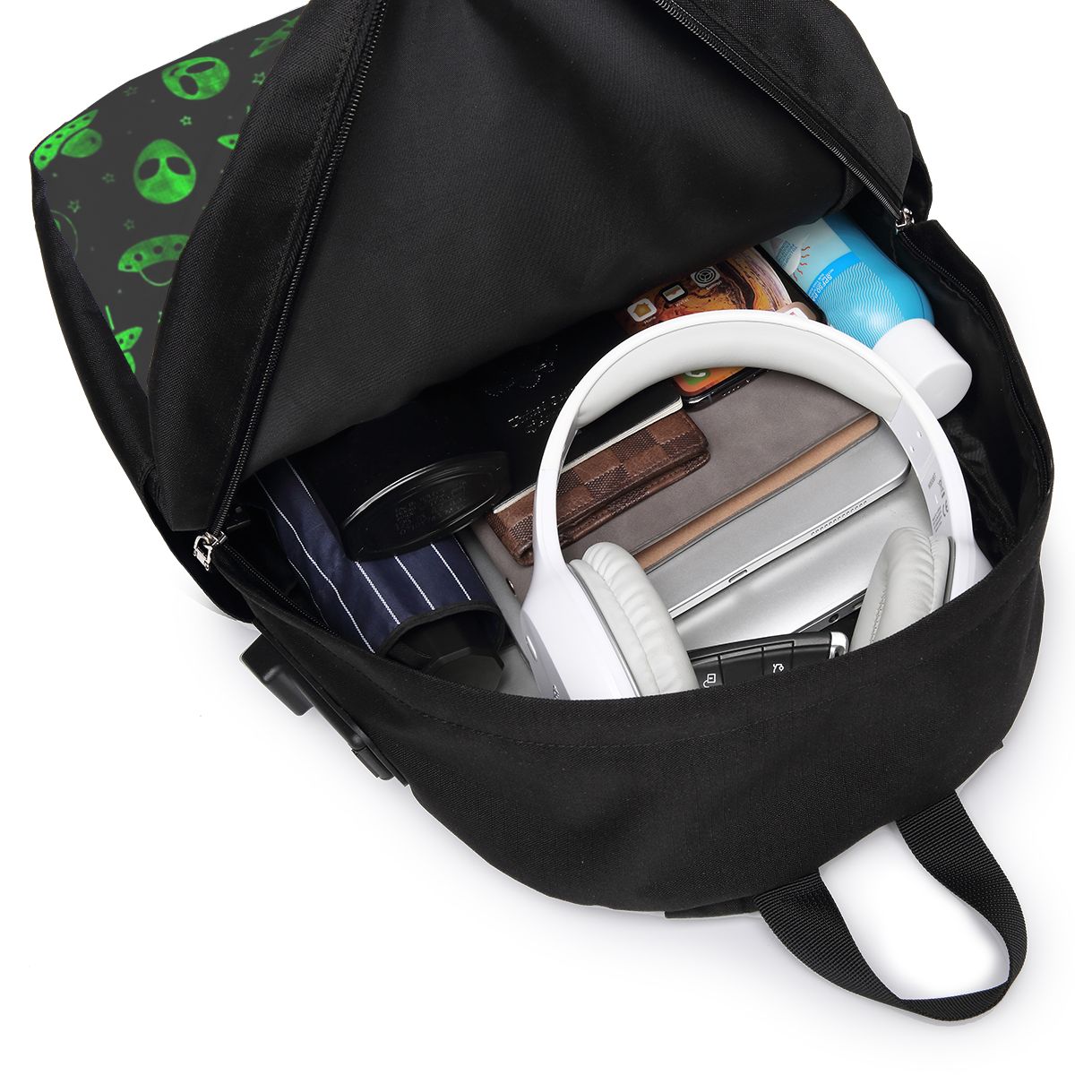 Aliens And UFOs Pattern Backpa - Womens Backpack review and price
