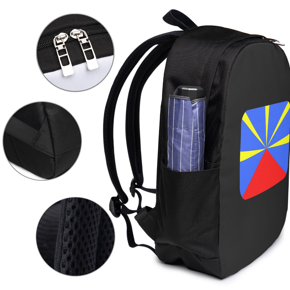 974 Reunion Island Flag Backpa - Womens Backpack review and price