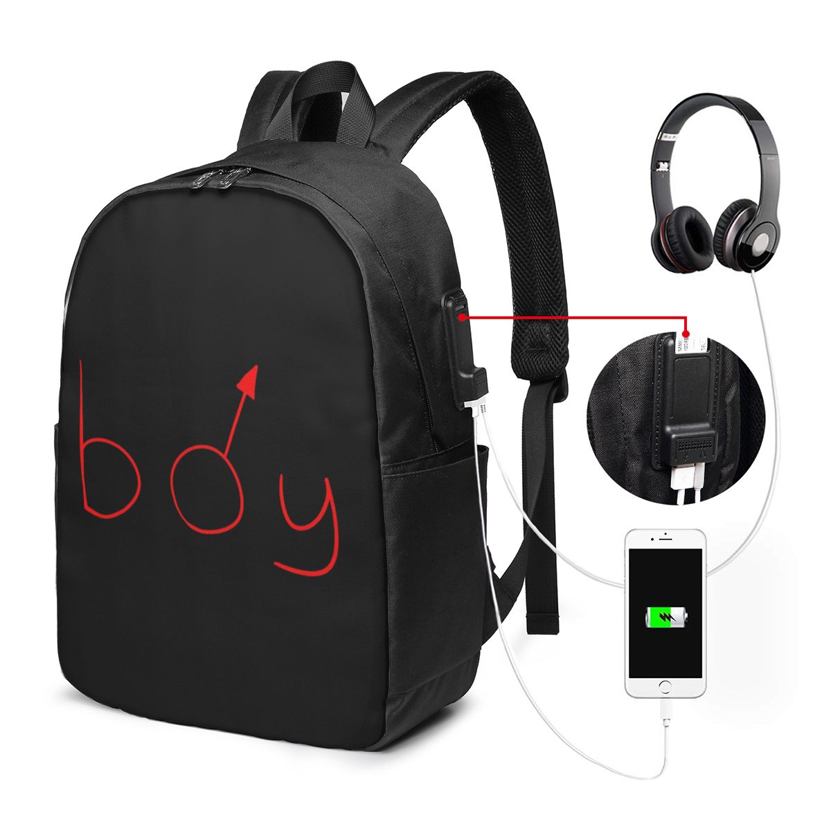 Boymoder Hat And Shirt Backpac - Womens Backpack review and price