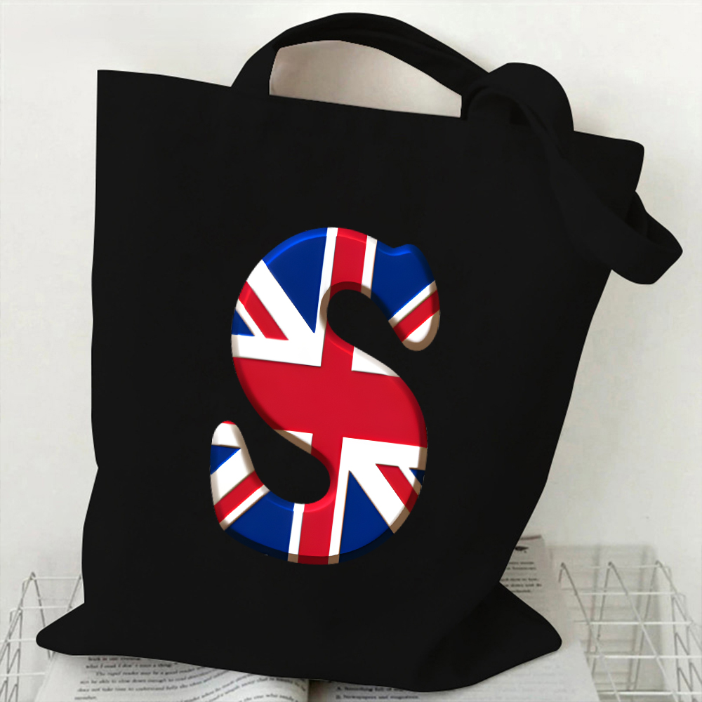 A-Z 26 Letter Canvas Tote Bag  - Women Bags Uk review and price