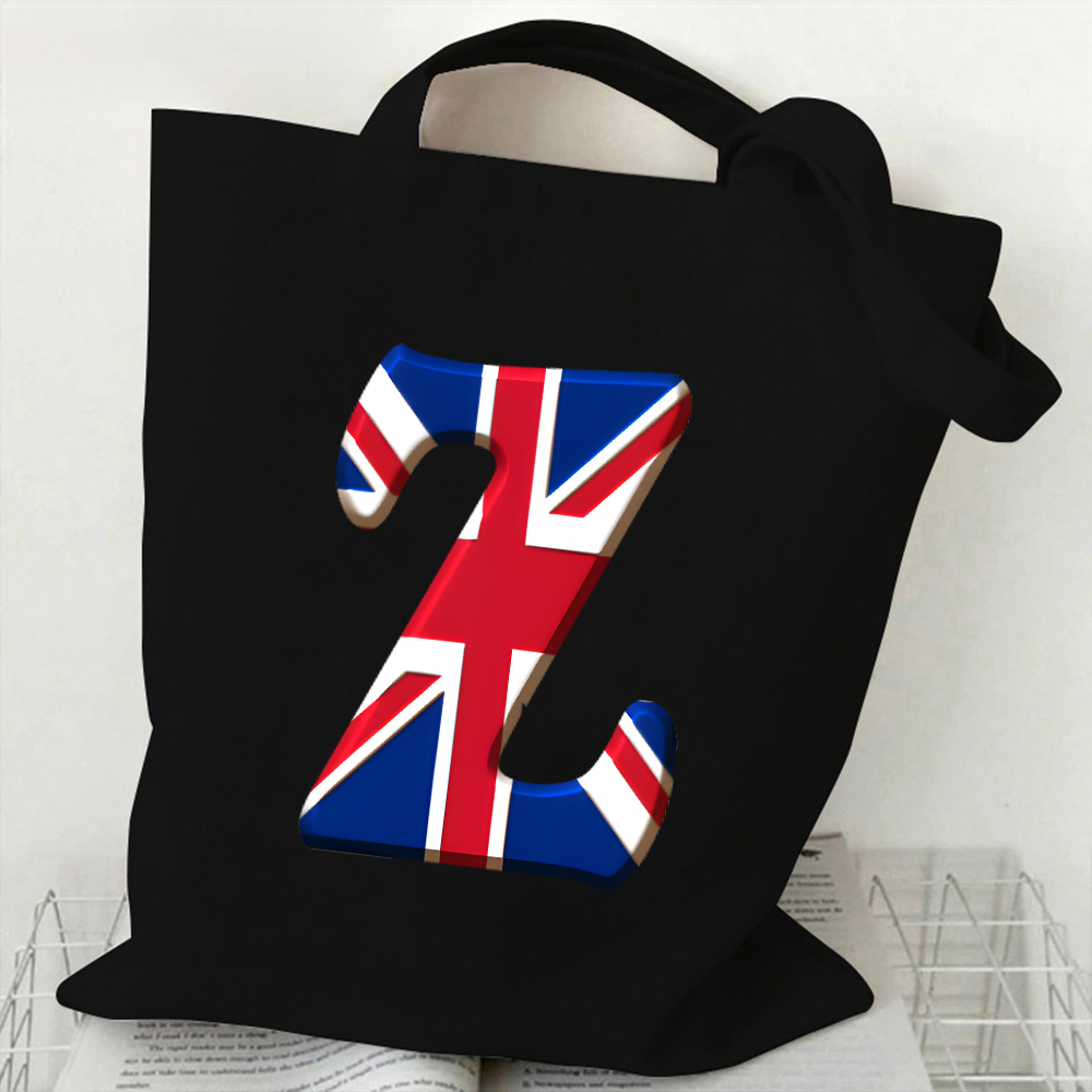 A-Z 26 Letter Canvas Tote Bag  - Women Bags Uk review and price