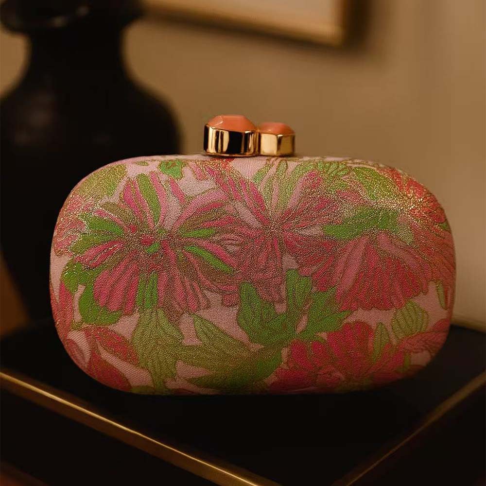 Retro Chinese Style Print Smal - Women Bags Green review and price